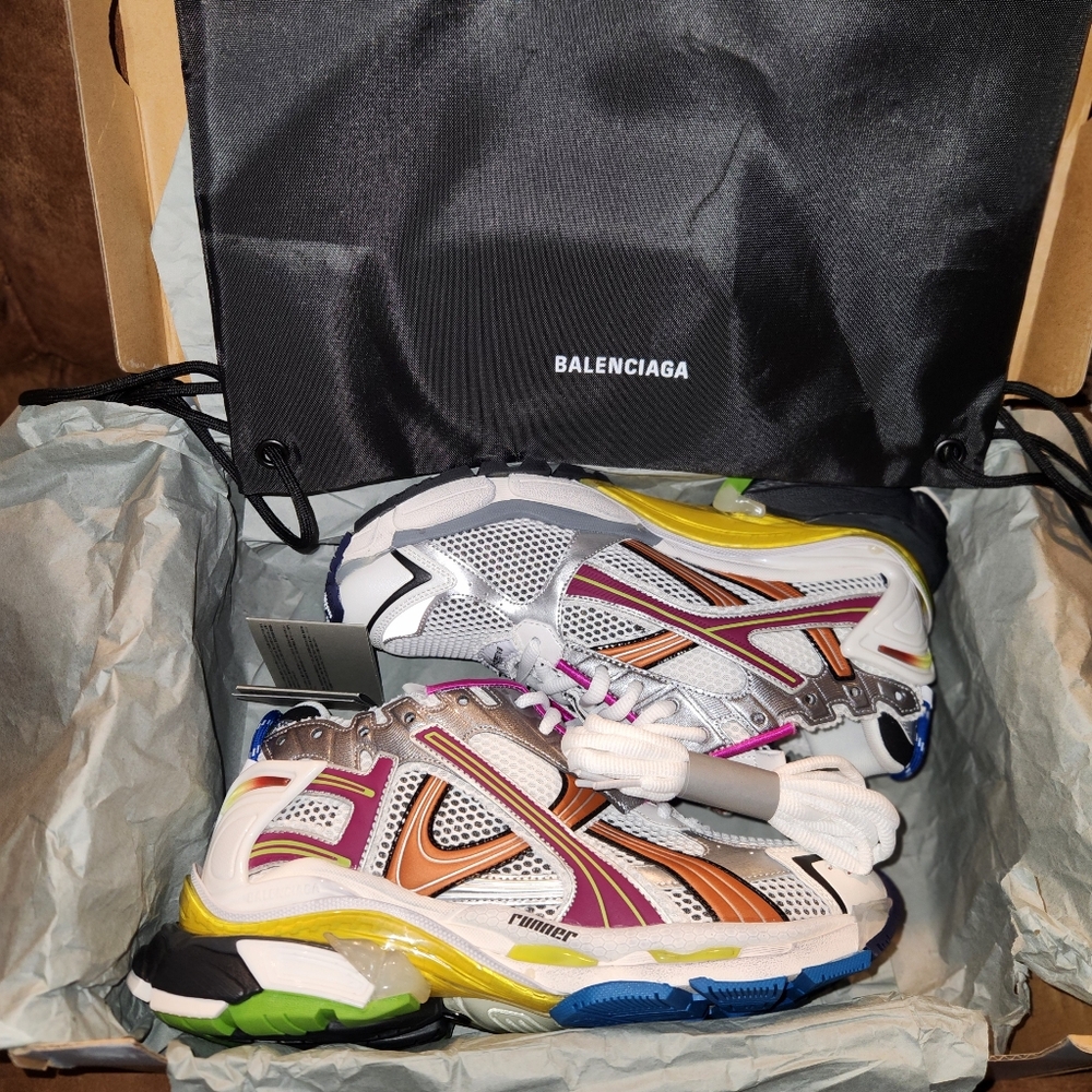 Balenciaga Runners Multicolor Trainers Balenciaga Track Chunky Shoes Size 9 Men